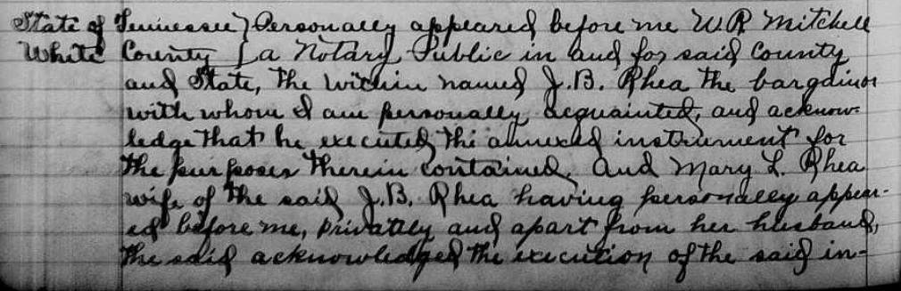 White County, TN Deed, Book 68, Page 454, Image 3